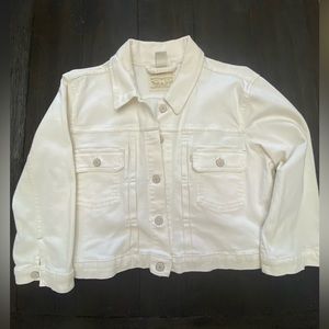 Levi's Demin Cropped Jacket - XL - 3/4" sleeves
